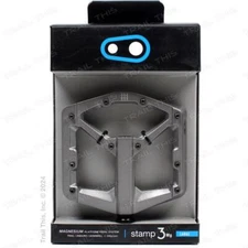 Crank Brothers Stamp 3 Mg Platform MTB Mountain Bike Pedals Large Magnesium
