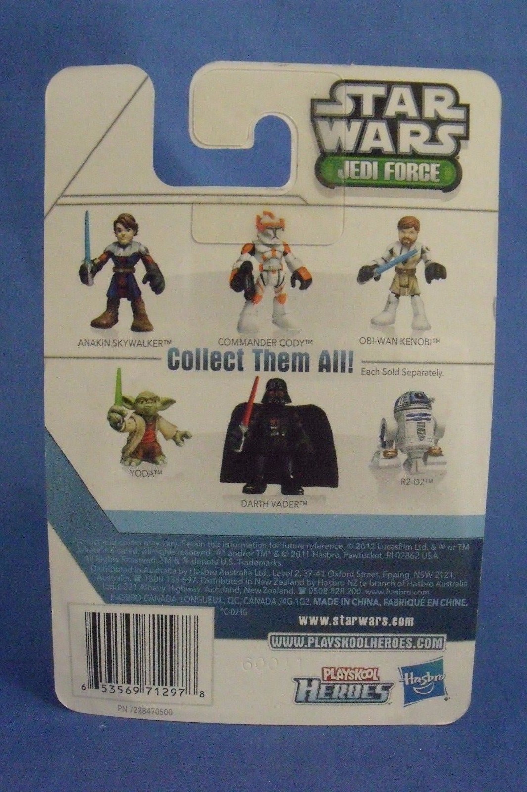 Toys Hasbro NIB Star Wars Jedi Force Playskool Heroes Obi Wan Kenobi