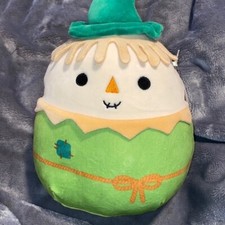 Samuel The Scarecrow 8" Squishmallow. Kellytoy 2021 Squishmallows. NEW.