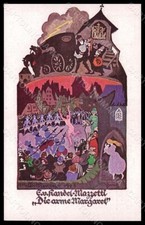 Artist Signed Kislinger Advertising Handel Mazzetti serie 6 postcard VK7785