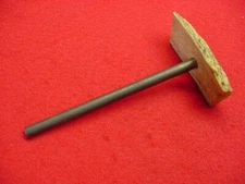 Muzzleloader Ball Starter- Brass w/Horn Handle- Nice !!