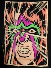 Pro Wrestling Crate September 2024 Ultimate Warrior Portrait T-Shirt (2XL)