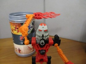 LEGO 8534 BIONICLE TOA MATA TAHU 2001  AVEC BOITE SANS COUVERCLE NI NOTICE