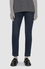  258 Frame Women's Blue Raw Released Hem Ankle Straight Leg Jeans Pants Size 26