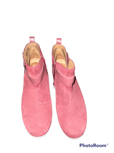 Vionic Water Repellent Suede Ankle Boots - Romy