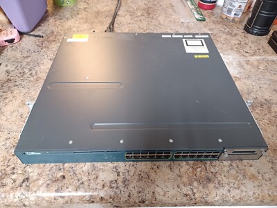 Cisco Systems Catalyst WS-C3560X-24P-L Gigabit Ethernet 24 Port Network Switch -