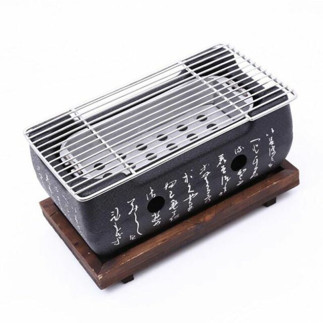 Japanese Korean BBQ Grill Oven Aluminium Charcoal Party Household Food Barbecue