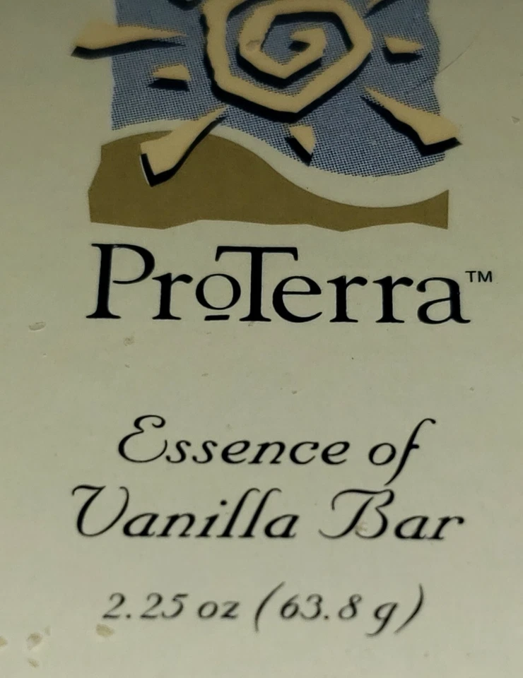 Lot of 2 Vintage ProTerra Essence of Vanilla Soap Bars HTF Discontinued Stocking - Image 2 of 4