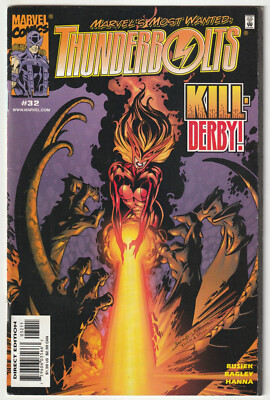   THUNDERBOLTS #32 Kill-Derby!, Marvel Comics 1999 US-COMICHEFT Z2
