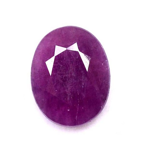 Zertifizierter natürlicher Rubin ovaler Schnitt 10x8 mm 3,11 Kt unbehandelter loser Edelstein - Bild 6 von 6