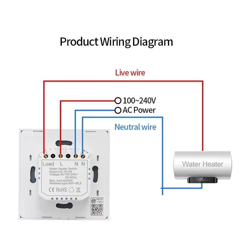 Homekit Smart Boiler Switch Water Heater Voice Control Timer Home  Automation | eBay