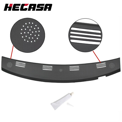CHEDA Defrost Dash Cover Vent Cap Panel For 02-05 Ram 1500/2500/3500 – Black ABS