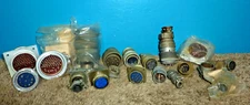 Lot Misc. Amphenol Avnet Military Milspec Connectors NOS