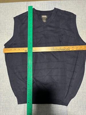 Ping Golf Sweater Vest Medium Mens Blue