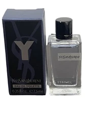 YSL YVES SAINT LAURENT Y EDT Splash 0.25 oz / 7.5 ml NEW IN BOX Splash