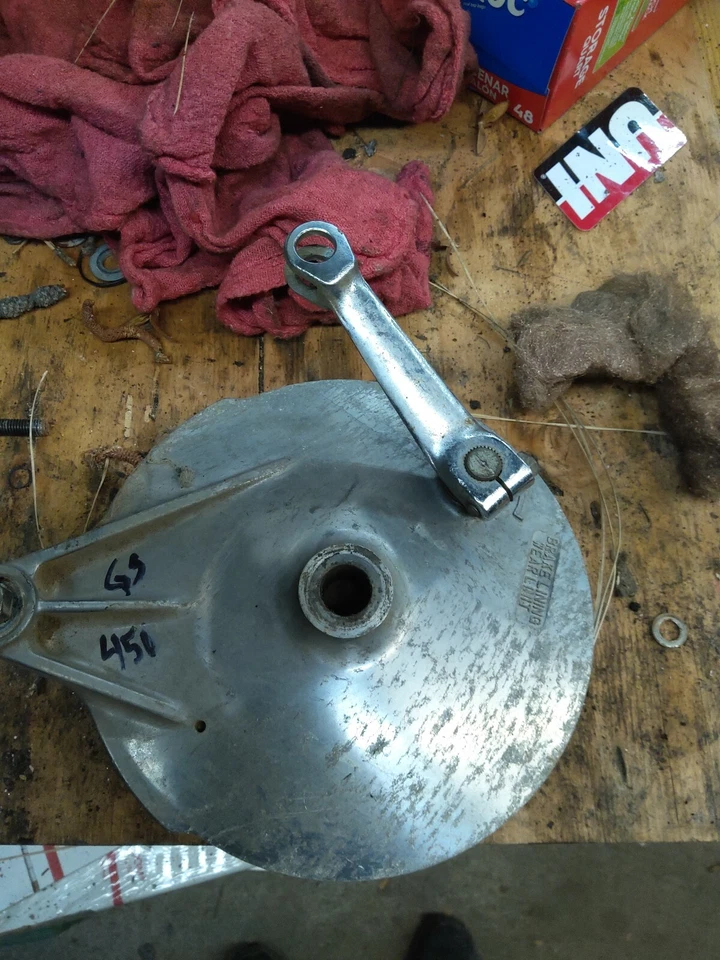 Buje de freno trasero Suzuki GS450L 1980 Foto 2 de 2