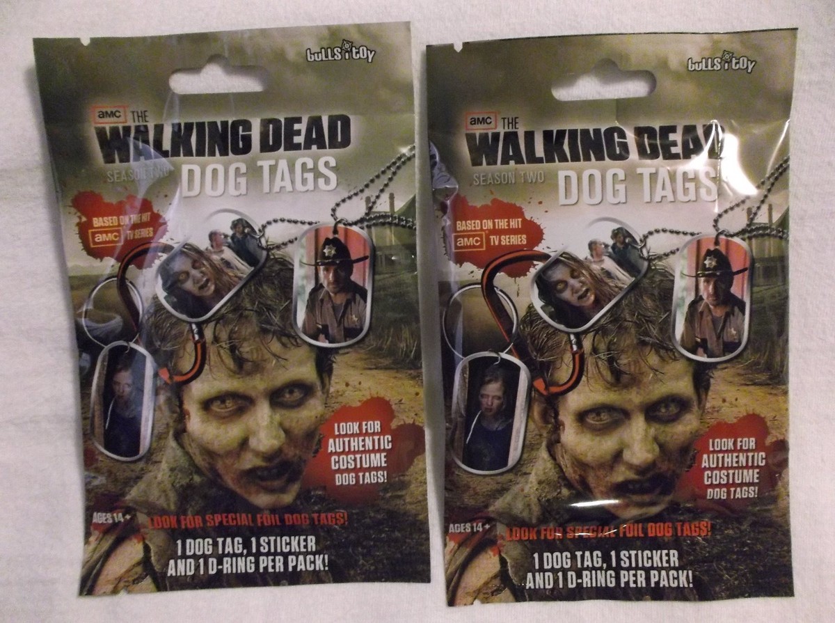 The Walking Dead Season Two Dog Tags. 2 Tags Unopened. | eBay UK