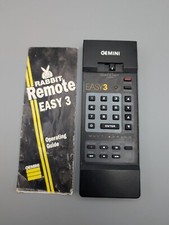 Gemini Easy 3 Multi-Brand Remote Control 24-3218 TV/VCR/Cable w/Manual Tested
