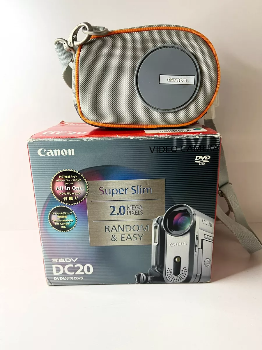Canon DVD Camcorder DC 20 Video Camera 2.0Mega 10x/200x Wide High Resolution