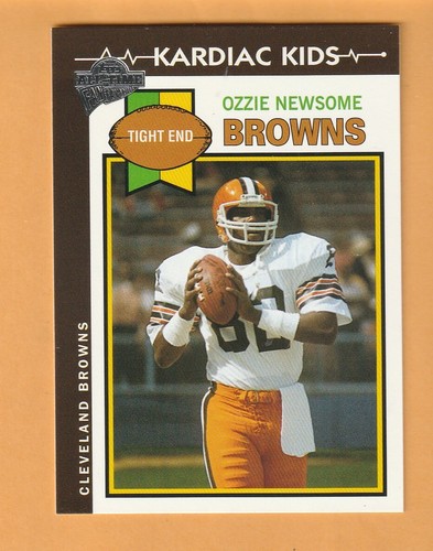 Ozzie Newsome Cleveland Browns 2004 Topps Fan Favorites #70 Alabama 9B