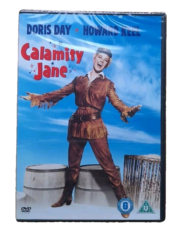 Calamity Jane DVD 1953 Doris Day Musical Romance Western Movie - New & Sealed