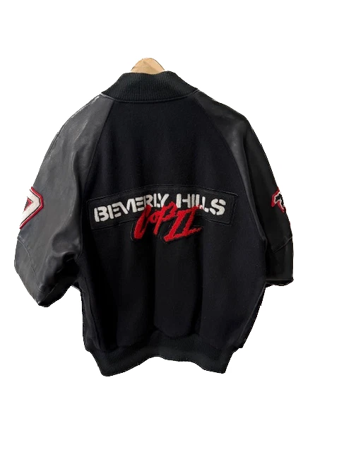 Chaqueta Universitaria Beverly Hills Cop 2 1987 De Colección M Eddie Murphy Crew Envoltura Regalo Foto 2 de 4