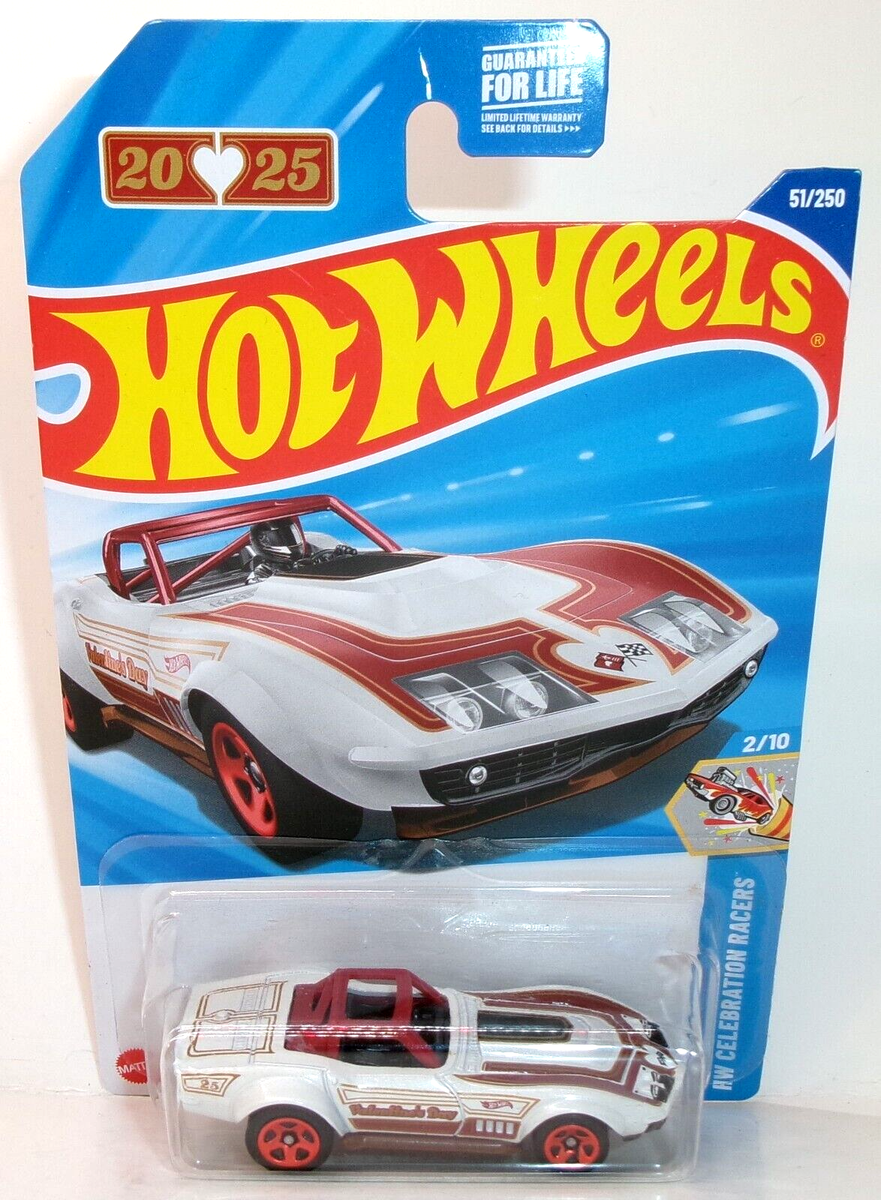 2025 HOT WHEELS HW CELEBRATION RACERS 2/10 VALENTINE'S DAY