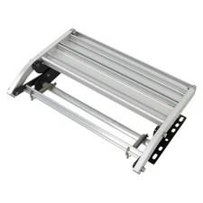 RV Camper Platform Steps Stair Anti-Slip Manual Pull Out Retractable One Step