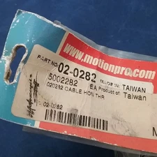 NEW MOTION PRO 02-0282 BLACK VINYL THROTTLE CABLE HONDA FOURTRAX