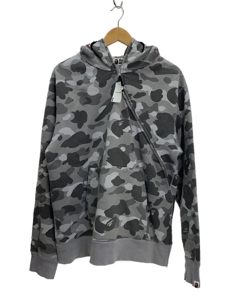 A BATHING APE Shark hoodie/XL/cotton/GRY/001ZPJ301009M Used