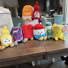 Aurora Palm Pals Mini Plush Stuffed Toys Lot of 8,Multicolor, Washable