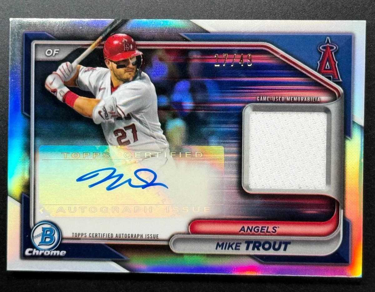Topps Mike Trout Baseball Sports Trading Cards & Accessories