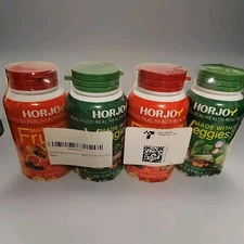HORJOY Fruits & Veggies Vitamin Supplement 4 Pack! 90 Caps Ea. Free Ship!