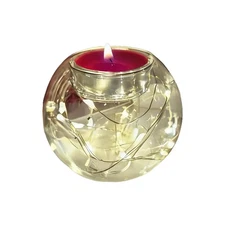 Christmas Candle Holder Glass Tea Light Candle Holder Votive Candle Holder
