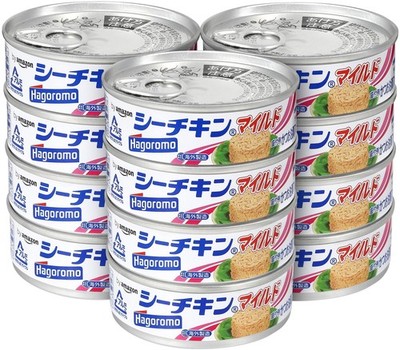 Sea Chicken Mild Flakes 70g x 12 Dosen (SOLIMO) aus JAPAN