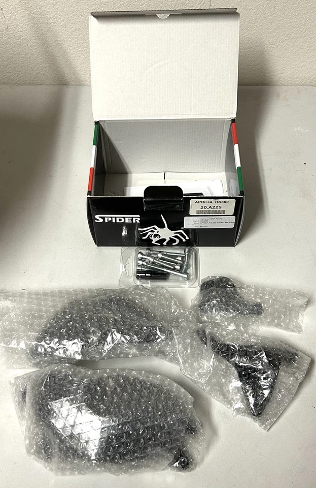 NUEVO - Spider Aprilia RS 660 Tuono 660 Billet Motor Protección / Juego de Funda Foto 2 de 3