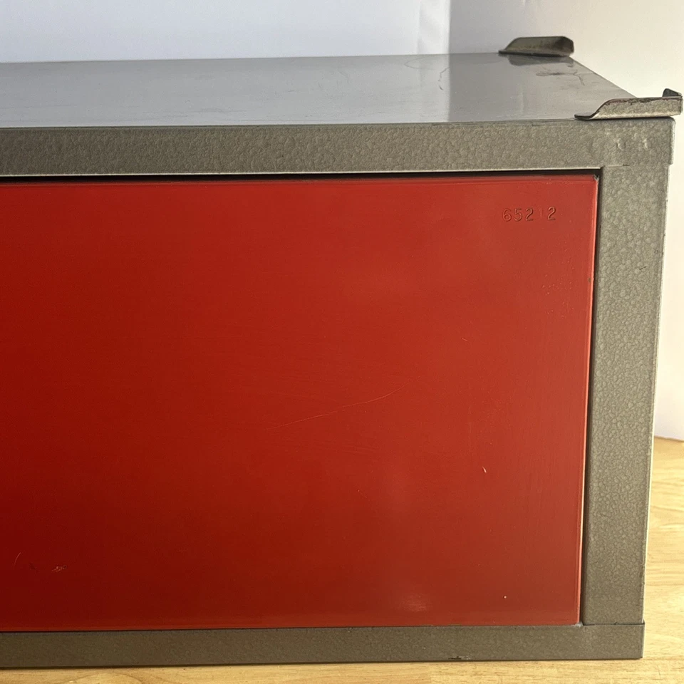 Craftsman Mid Riser Middle Intermediate Tool Box Chest 3 Drawer Vtg USA No Key - Image 4 of 4