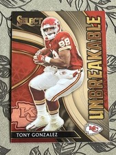 2020 Panini Select Unbreakable #U25 Tony Gonzalez