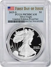 2025-S $1 American Silver Eagle Limited Edition Proof Set PR70DCAM FDOI PCGS