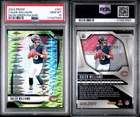 Panini Prizm 2024 Rookies Caleb Williams #301 Neon Green Pulsar Prizm PSA 10
