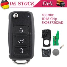 Funk Schlüssel 5K0837202AD für VW Passat Golf Caddy Sharan Polo Touran Eos Up