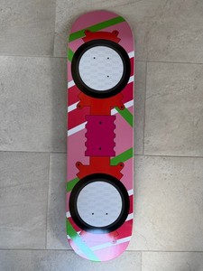 Kith x Back To The Future Hoverboard Skateboard Deck - NEW