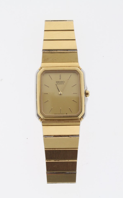 時計 SEIKO QUARTZ SGP 9021-5150 QUARTZ Seiko Quartz 9020-5150 Gold Tone Tank Watch | eBay
