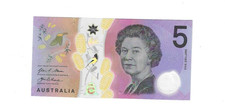 Australia 2016 $5 P-62a QEII, Polymer UNC Redesigned Best Price