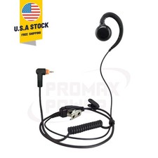 Swivel Earpiece with PTT Mic for Motorola Radios SL300, SL3500, SL7580, TLK110