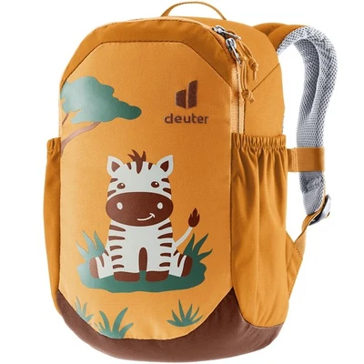 Deuter Pico Kinder-Rucksack Kinderrucksack Tagesrucksack Zebra Motiv Gelb/Braun