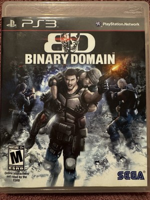 Binary Domain (Sony PlayStation 3, 2012) PS3 - No Manual