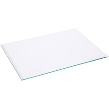 Plymor 6" x 8" Rectangle, 3mm Thick Beveled Clear Glass