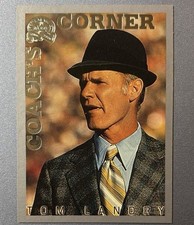 Fleer 2000 Greats of the Game Tom Landry #94CC Dallas Cowboys