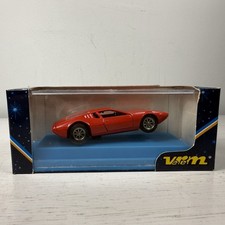 Verem 143 De Tomaso Mangusta Red Diecast Model Car Made In France W Box